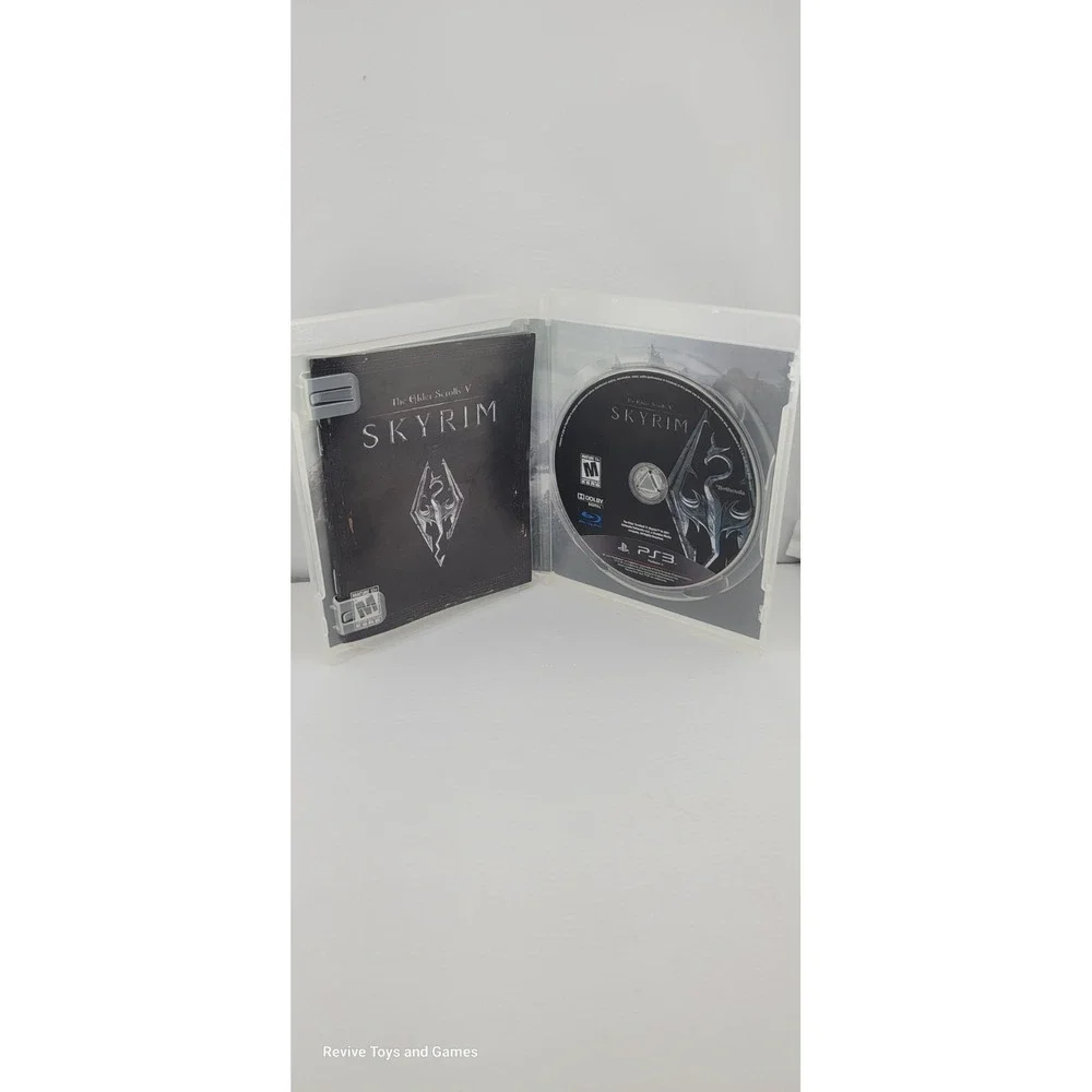 The Elder Scrolls V: Skyrim (Sony PlayStation 3, PS3, 2009)‎ CIB Complete Tested